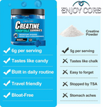 Creatine Monohydraat Gummies – Bosbessensmaak | 120 Vegan Gummies